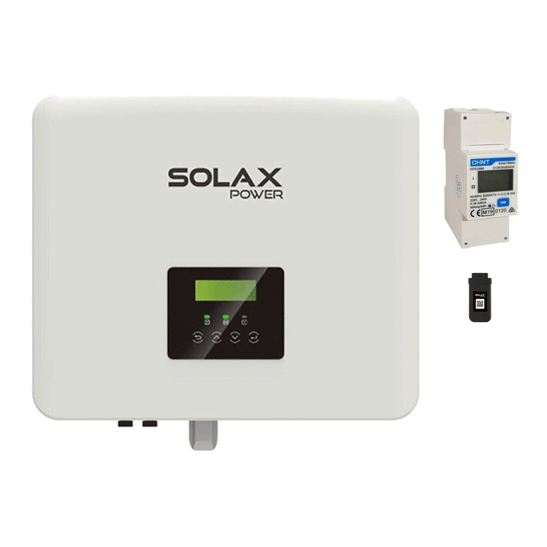 Solax X1 Hybrid 3.0DC G4 – Hybrid-Wechselrichter, 3 kW, Wechselstrom, inkl. Zähler, inkl. WLAN-Modul
