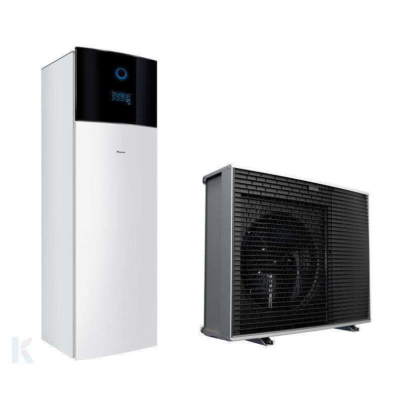 Solarics Daikin EPSKS07AV3 + EPVX07S23A4V – BC Hidrosplit Altherma 4 H F Bodenversion 230L - 7,1 / 6,3