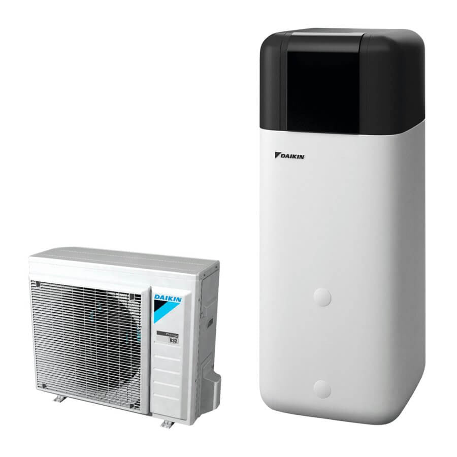 Daikin ERGA06EVH + EHSXB08P50E – BC Split Daikin Altherma 3 R ECH2O Bivalente 500L – 7,8 / 7,4 kW