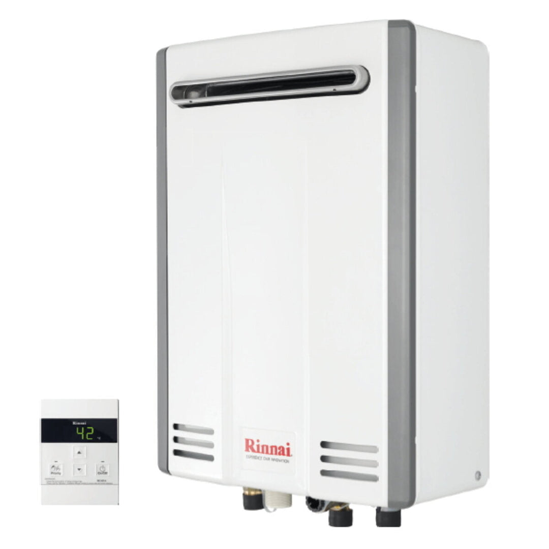 Rinnai Infinity 20e tipo a elettronico geschlossene Brennkammer per esterni – Gas-Durchlauferhitzer, 20 l/min, Flüssiggas, Energieeffizienzklasse A