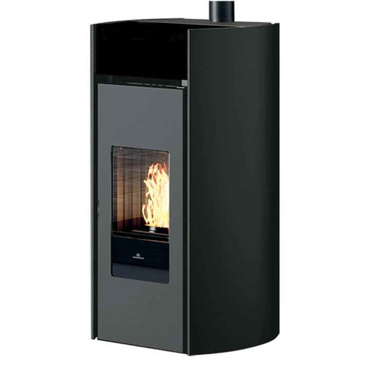 Edilkamin Myrna Q Plus cipria – Pelletofen, 12 kW, WLAN