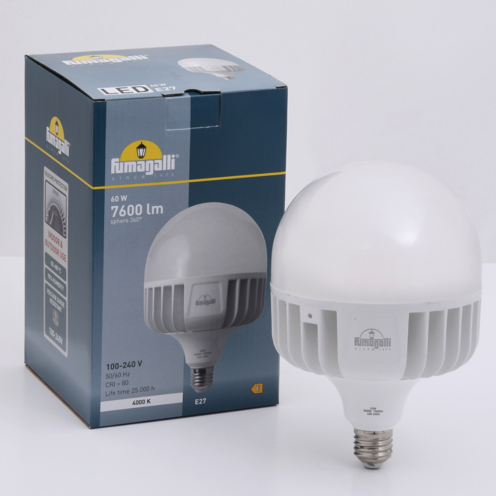 Fumagalli LED-Lampe E27, 60 W, 3000 K