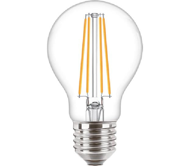 Philips LED-Filamentlampe A60 E27, warmweiß, ersetzt 100 W