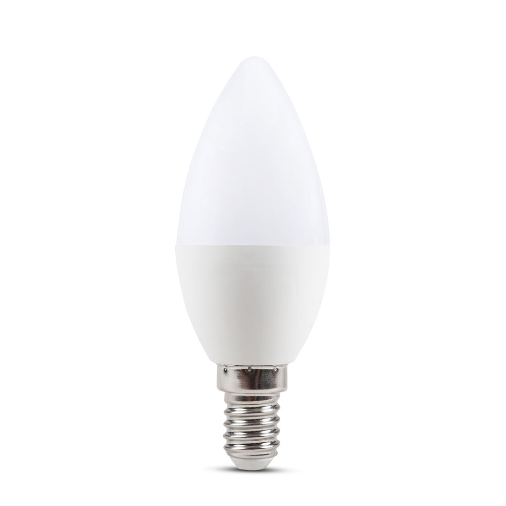 Novelite LED-Kerzenlampe E14, 5 W, 6400 K, 450 lm, matt