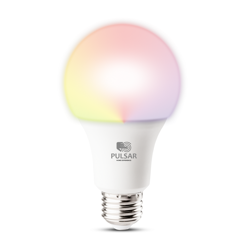 Pulsar Smart-LED-Lampe A60 E27, 10 W, RGB, Tuya WLAN/Bluetooth