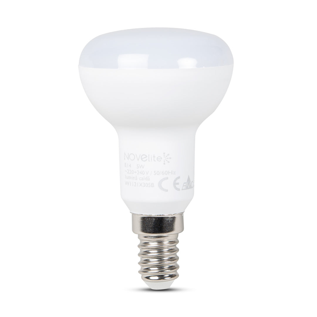 Novelite LED-Reflektorlampe R50, E14, 5 W, 3000 K