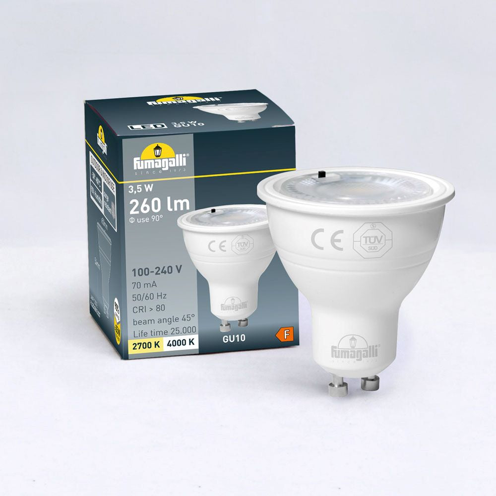 Fumagalli LED-Reflektorlampe GU10, 3,5 W, CCT