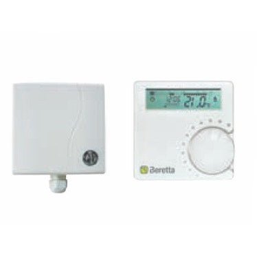 Beretta Digitaler wöchentlicher Raumthermostat ALPHA 7D WIRELESS 20101748