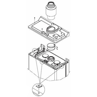 Beretta Einbaukit für offene Decke 20011639