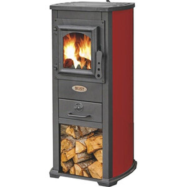 Berner Holzofen LUX beige oder rot 5,3 kW