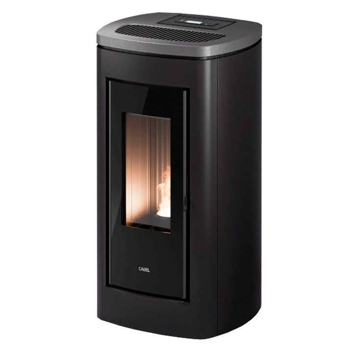 Cadel Eclipse Plus 11 – Pelletofen, 10,5 kW, WLAN, Anthrazit