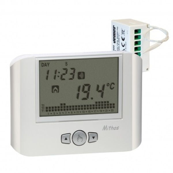 Vemer Wöchentlicher digitaler Chronothermostat Radiofrequenz MITHOS weiß VE428900