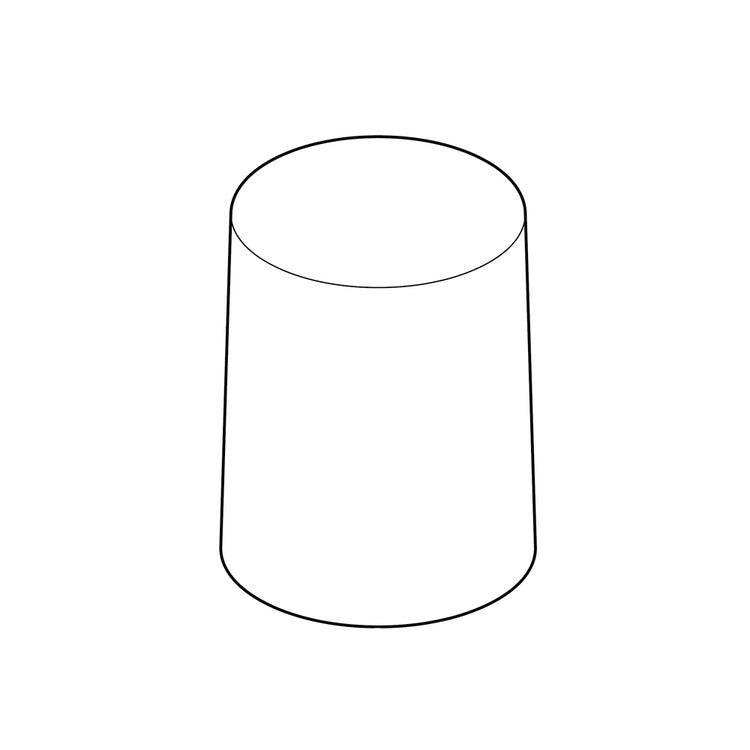 Keuco Glas umgedreht aus satiniertem Kristall 11152009000