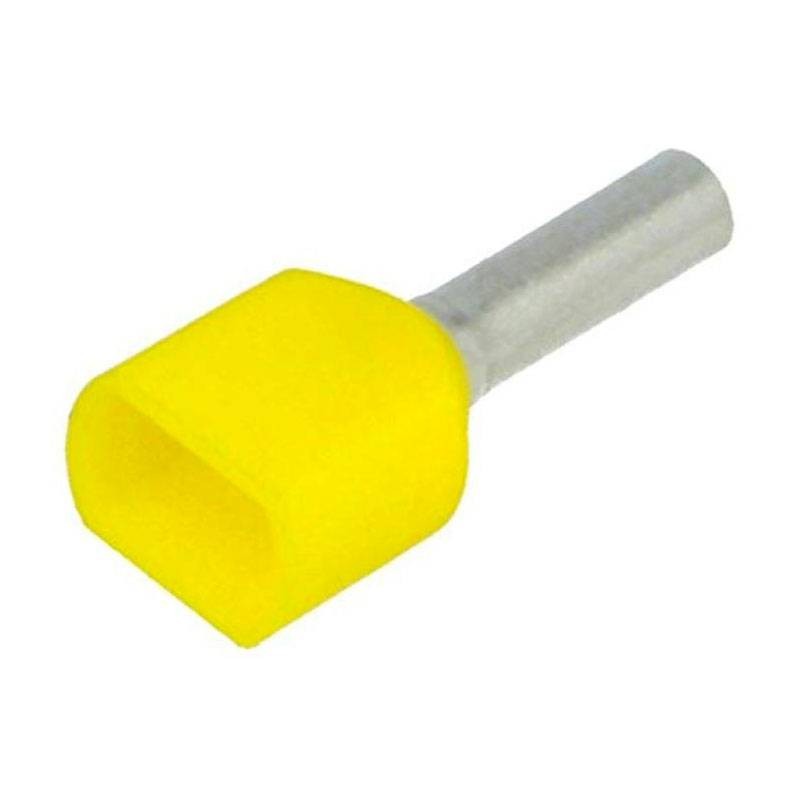 Bm BMM 00661 Aderendhülse 2 x 6 mm² gelb