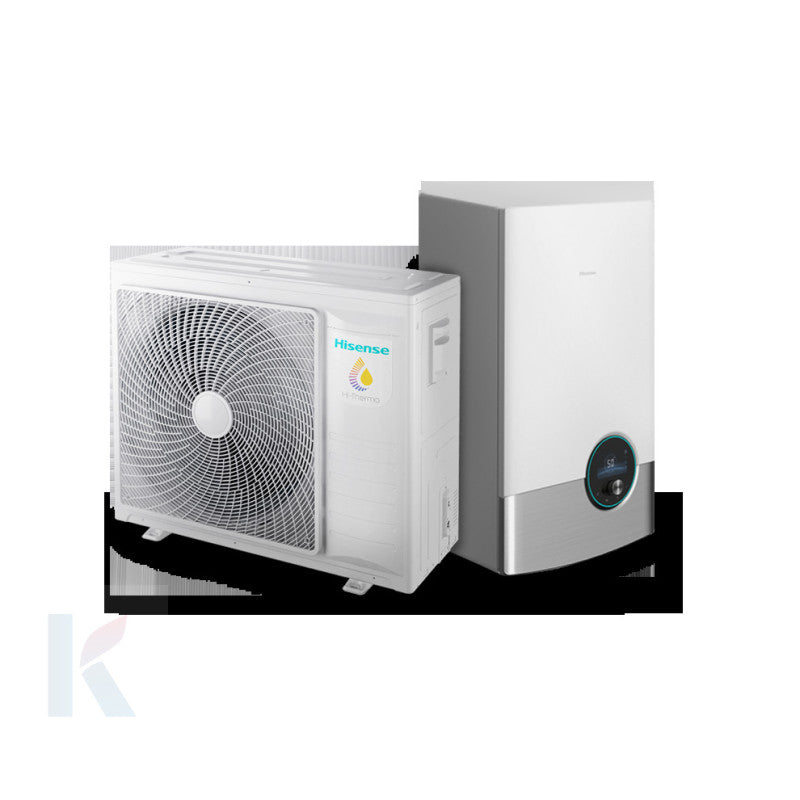 Solarics Hisense AHW-060HCDS1 + AHM-060HCDSAA – Hi-Therma R32 Split Wärmepumpe