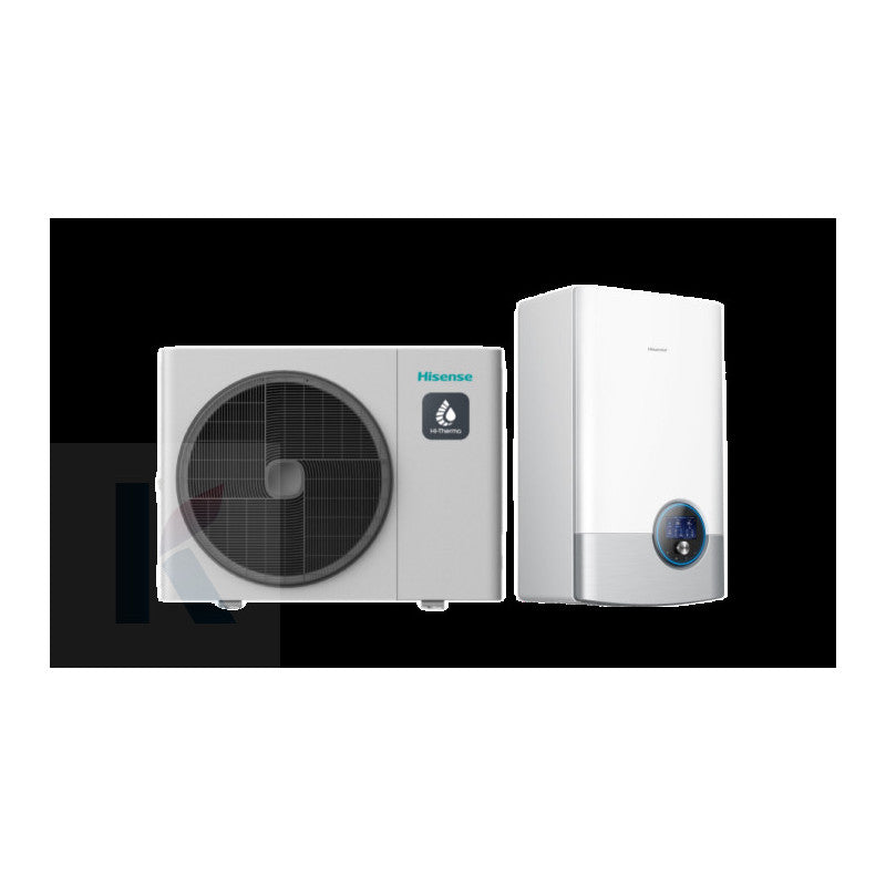 Solarics Hisense AHW-120HEDS1 + AHM-120HEDSAA – Hi-Therma R32 Split Wärmepumpe
