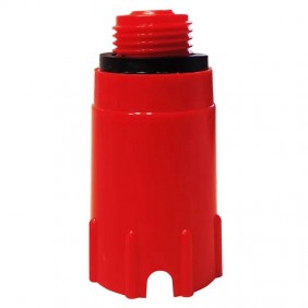 Bonomini 9888PP12B6 Rohrstopfen 1/2 Zoll rot