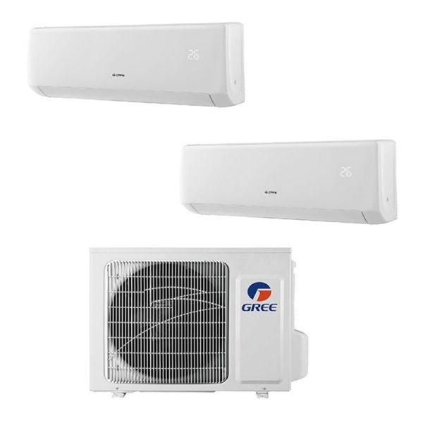 Gree Klimaanlage bora Plus Dualsplit 12000+12000+GWHD(24)NK6LO R32 BORA-12-12
