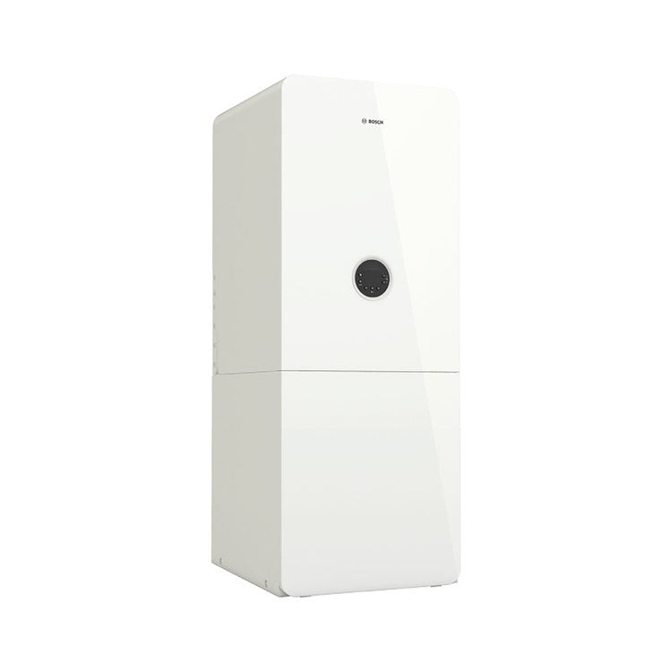 Bosch Condens GC5300i WM 24/100S Bodenstehender Brennwertkessel für Heizung und warmes Wasser, mit 100-Liter-Schichtenspeicher 7738101018