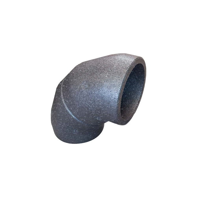 Bosch Kurve 90° DN 160 teilbar in 2 Kurven 45° DN 160. Aus EPP, mit thermischer und akustischer Isolierung, komplett mit Anschluss 7738110903