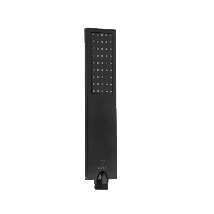 Bossini Dusche, Einzelstrahl, aus Messing, schwarze Farbe, matte Oberfläche FLAT ONE B00270000073005