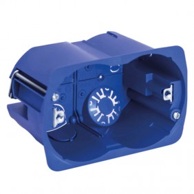 Ave 253CG Einbaudose für dünne Wände oder Gipskarton 3 Module Zubehör