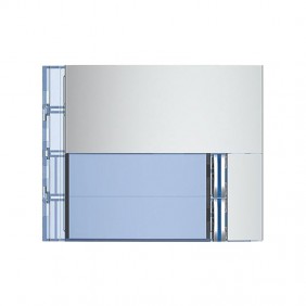 Bticino SFERA New ALLMETAL Abdeckplatte 2 Drucktasten 352021 SFERA ALLMETAL 352021