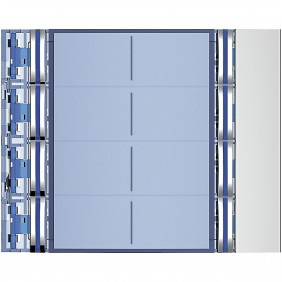 Bticino 352181 Frontplatte für Ruftastenmodul 8 Drucktasten