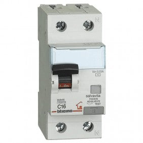 Bticino GC8813F16 FI- und LS-Schalter 16 A 30 mA