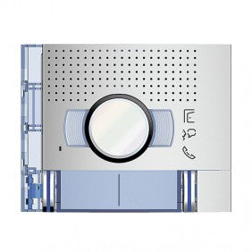 Bticino A/V Standard 2-Tasten-Frontplatte auf Doppelsäule Türsprechanlagen-Frontplatte