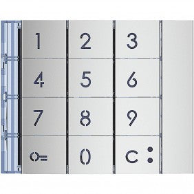 Bticino 353001 Fronttastatur Allmetall-Ausführung