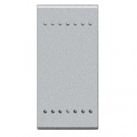 Bticino NT4915N Neutralschalterabdeckung 1 Modul grau