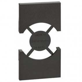 Bticino KG03 Abdeckung für Schuko-Steckdose 2 Modul schwarz