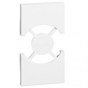 Bticino KW03 Abdeckung für Schuko-Steckdose 2 Module weiß