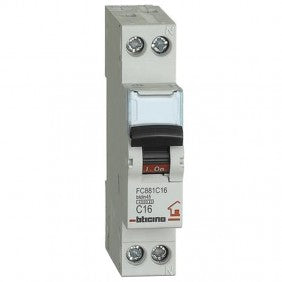 Bticino FC881C16 LS-Schalter 16 A 1+N 4,5 kA