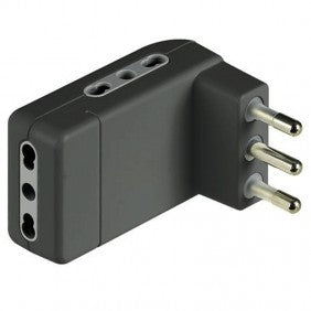 Bticino S3606GE Steckdosenadapter 3 Steckdosen Zubehör 16 A