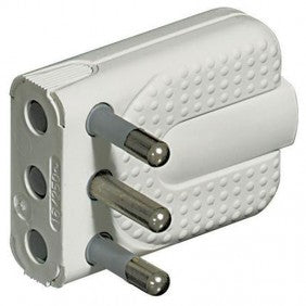 Bticino S2466TAE Schutzkontakt-Stecker Zubehör 16 A