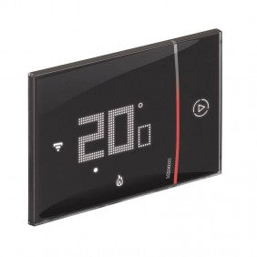 Bticino Smarther 2 SXG8002 WLAN-Unterputz-Thermostat Schwarz 230 V