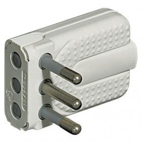Bticino Corner S2465TAE Stecker Zubehör 10 A 2P