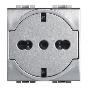 Bticino NT4140/16F Schuko-Steckdose 10/ Zubehör 16 A mit technischem Schutz