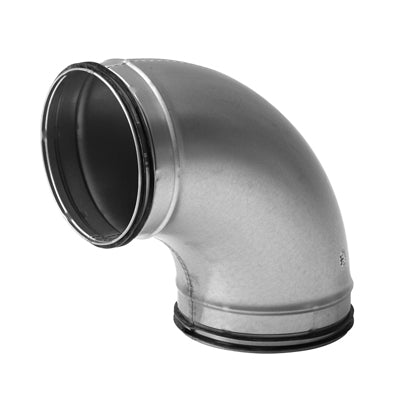 Lindab BU 200 90° – Rohrbogen, Ø 200 mm, 90°