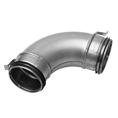 Lindab BU 76 90 LFPE – Rohrbogen für LFPE-Rohr, Ø 76 mm, 90°