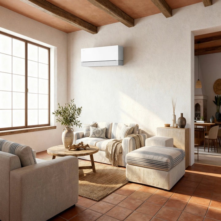 Samsung WindFree Première Plus 9000 BTU – Split-Klimagerät, 2,5/3,2 kW, R32, A+++/A+++, WLAN, Weiß (Essential White)