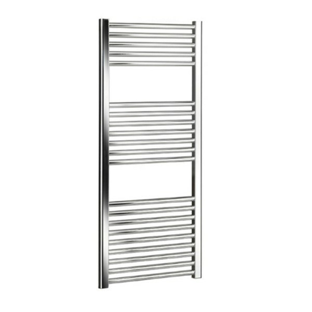 Ercos Termoarredo bagno cromato scaldasalviette opera – Bad-Handtuchheizkörper, 1650x450 mm, Silber