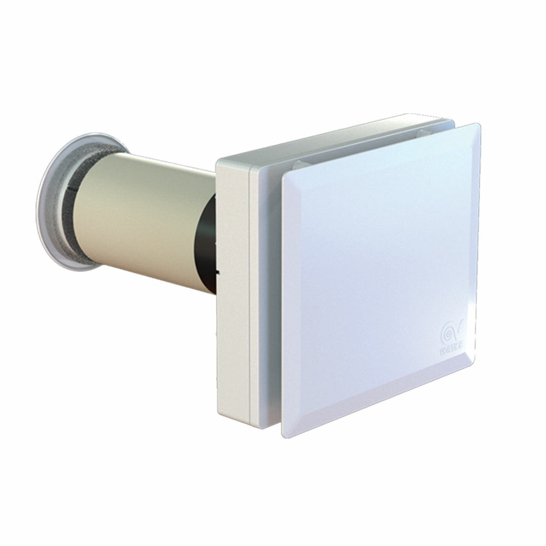 Vortice Vort HRW 30 Mono Evo HCS – Dezentrales Lüftungsgerät (mit Wärmerückgewinnung), Ø 100 mm