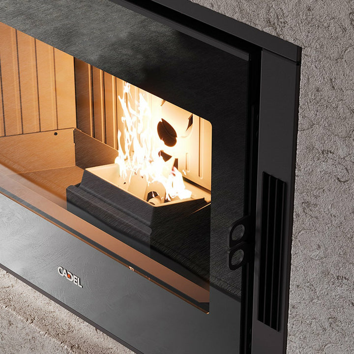 Cadel Zefiro 9 luftgeführt canalizzabile – Pelletofen, 9 kW, WLAN