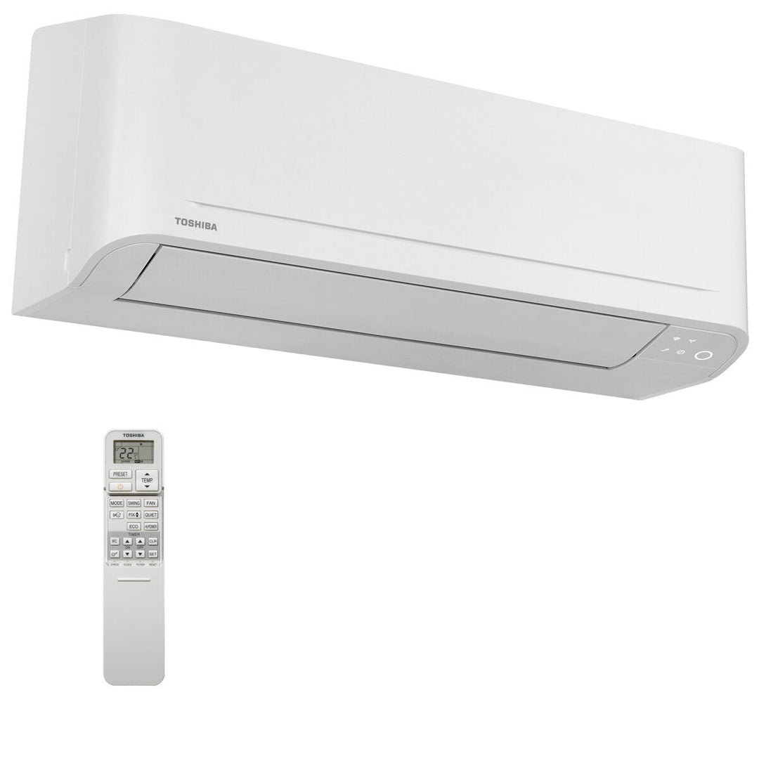 Toshiba Seiya Smart 5000+7000+16000 BTU – Multisplit-Klimagerät (3 Innengeräte), 5,2/6,8 kW, R32, A+++/A++, WLAN