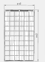Bosch Solar Services GmbH - Solarmodul - c-Si M 60 S 225 Wp - 245 Wp M245 3BB - Art. 235609