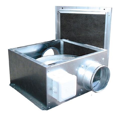 Soler & Palau CAB 250 N Plus – Schallgedämmter Rohrventilator, Anschluss 250 mm, 133 W, 750 m³/h