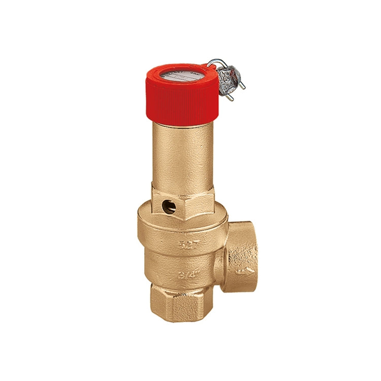 Caleffi Sicherheitsventil, zertifiziert und kalibriert (2,7 bar) am Inail-Prüfstand, weibliche Anschlüsse 1" x 1 1/4" 527627